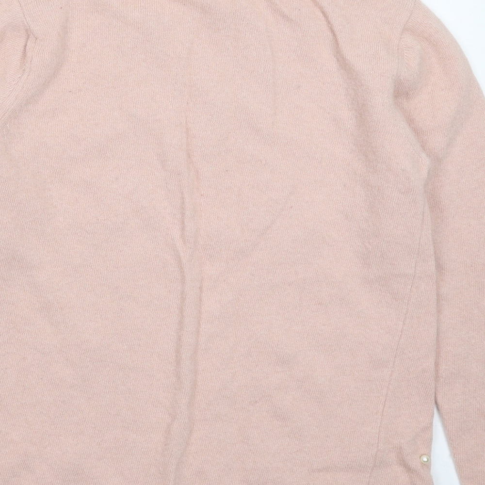 Benedetta B Womens Beige Knit Pullover Jumper Size M