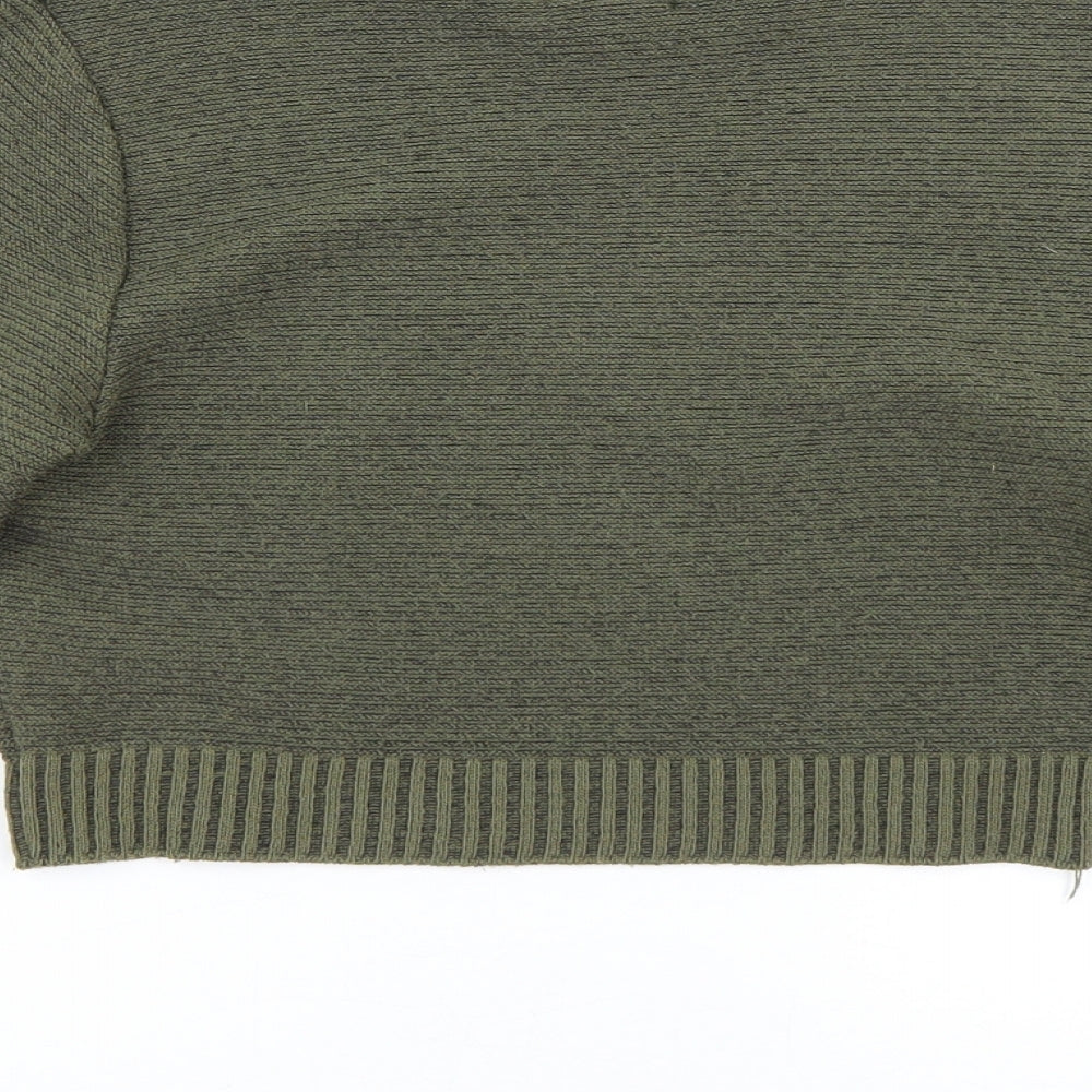 PRETTYLITTLETHING Womens Green Pullover Jumper Size 6