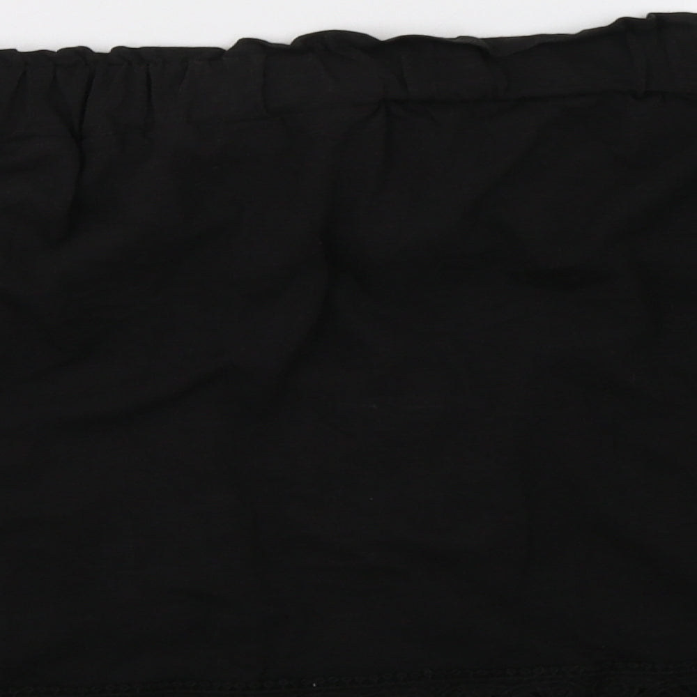Select Womens Black Basic Blouse Size 14