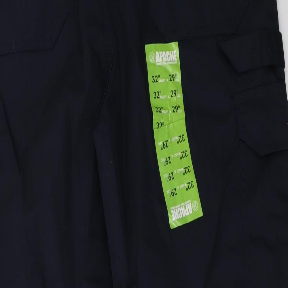 Apache Womens Blue Trousers Size 32 L29 in