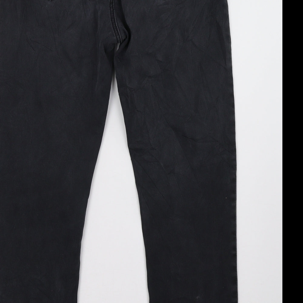 youse Womens Black Straight Jeans Size 34 L30 in
