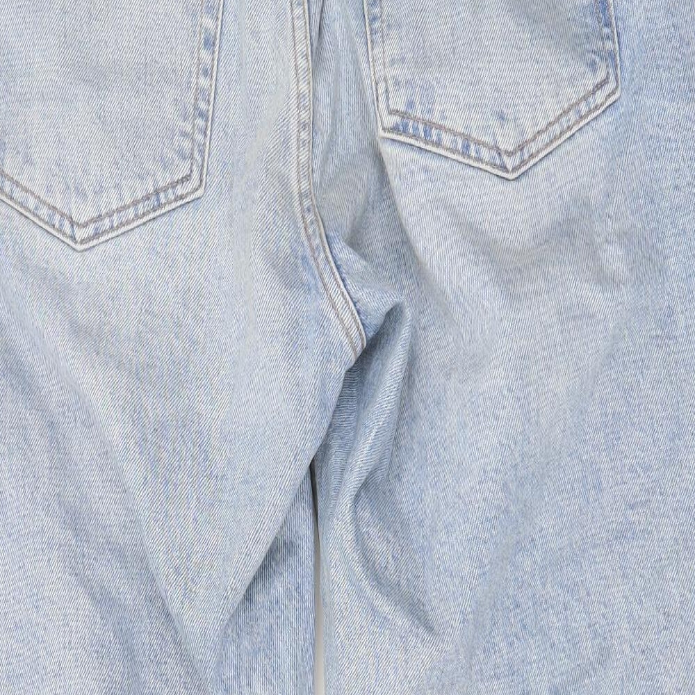 Topshop Womens Blue Straight Jeans Size 30 L24.5 in