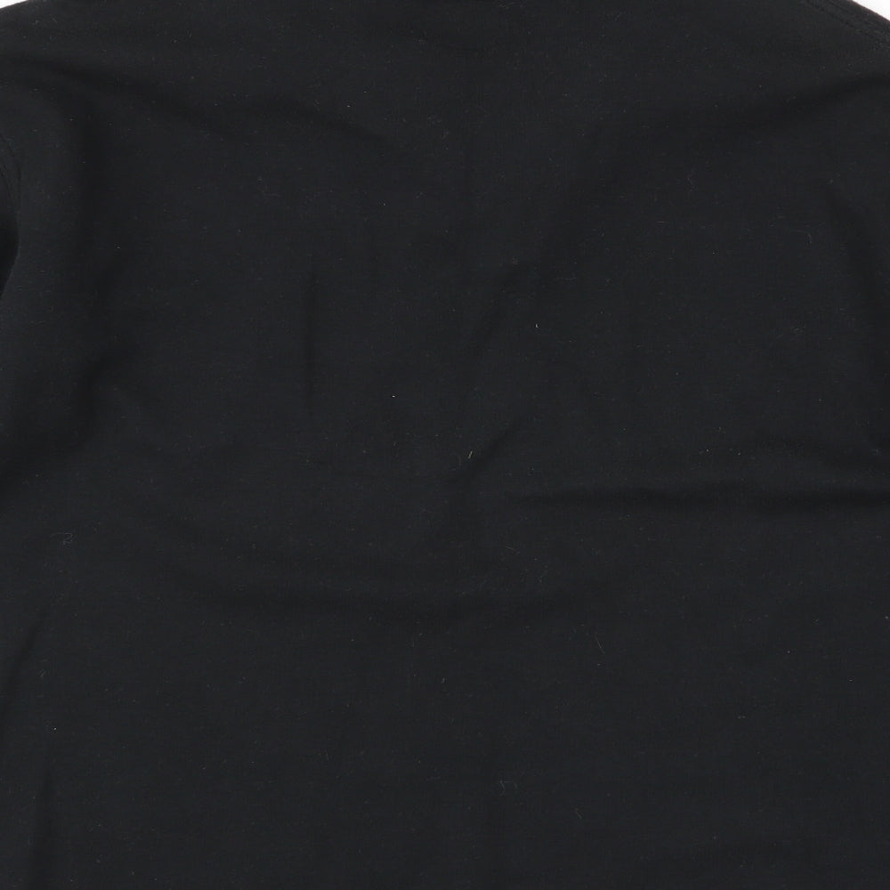 Campri Boys Black Pullover Jumper Size 11-12 Years