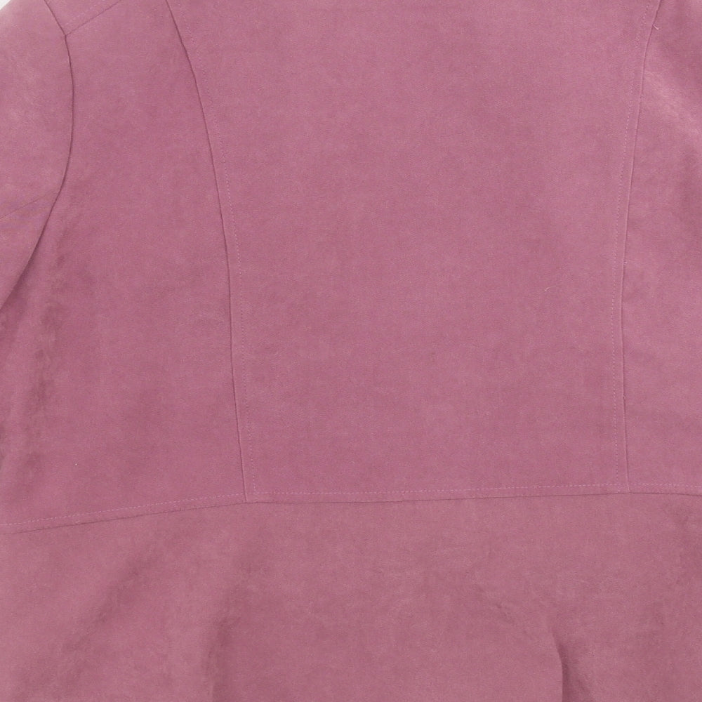 ISLE Womens Purple Jacket Size 14