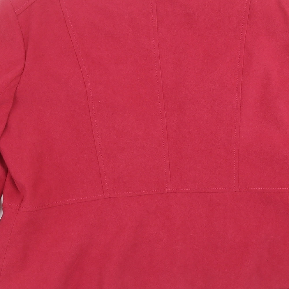 EWM Womens Pink Jacket Size 14