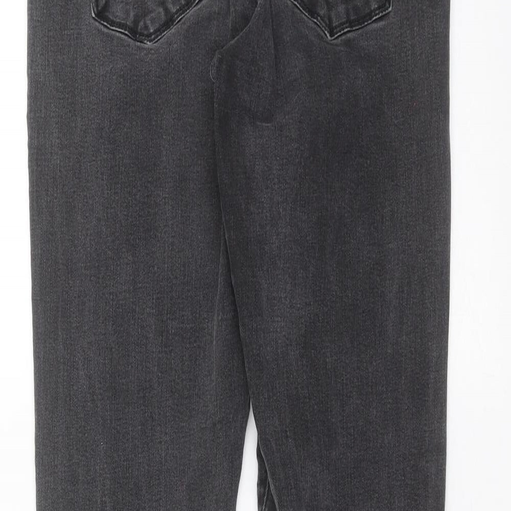Primark Womens Grey Denim Skinny Jeans Size 12 L29 in