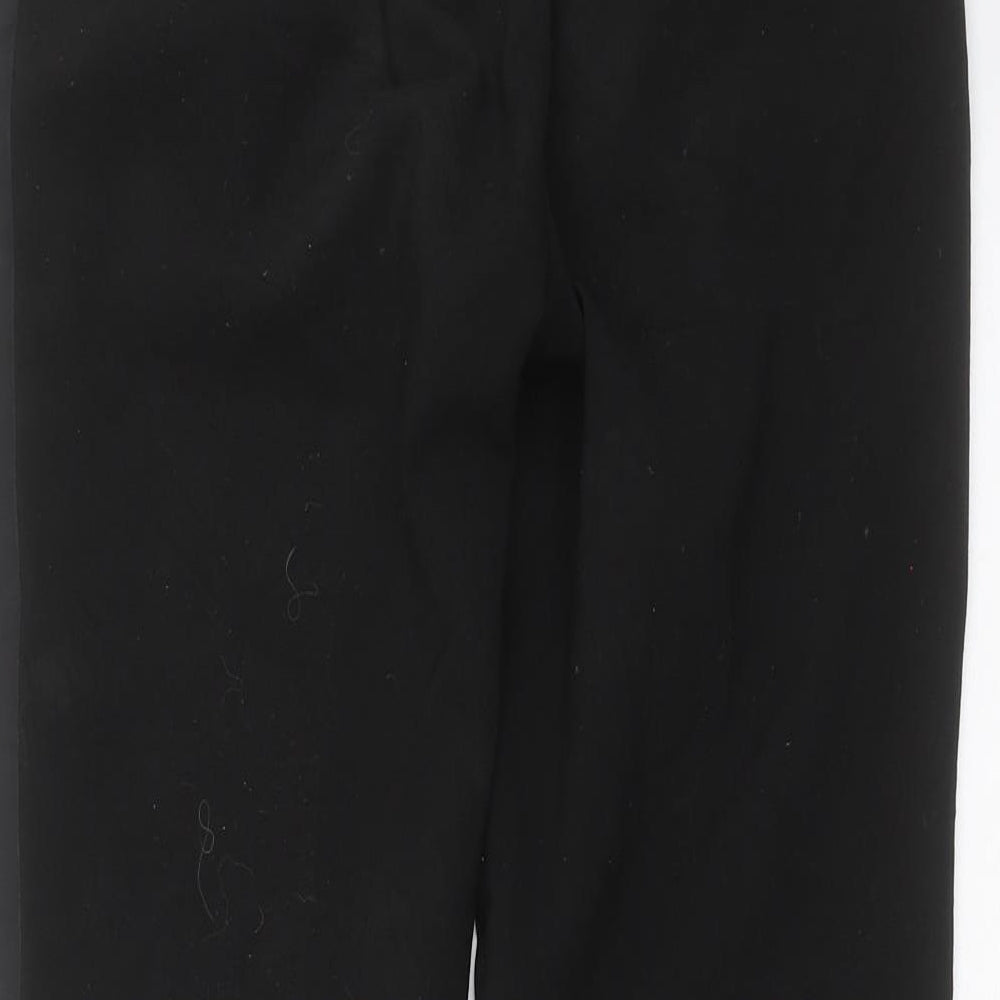 H&M Womens Black Trousers Size 6 L26 in