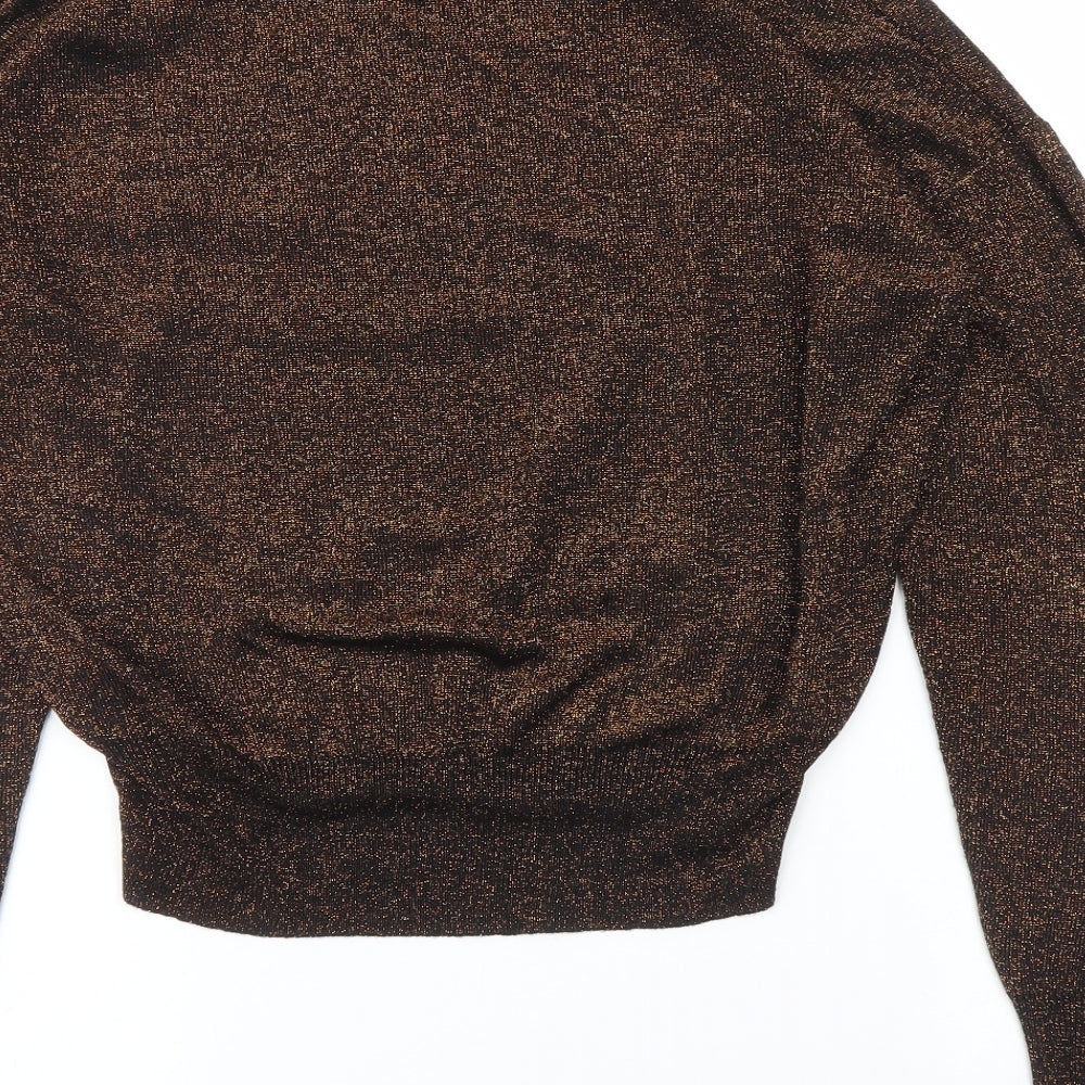 Very Womens Brown Pullover Jumper Size 10