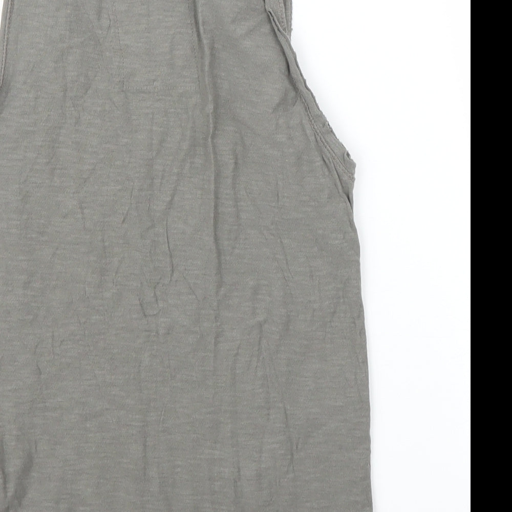Zara Girls Green Basic Blouse Size 6 Years