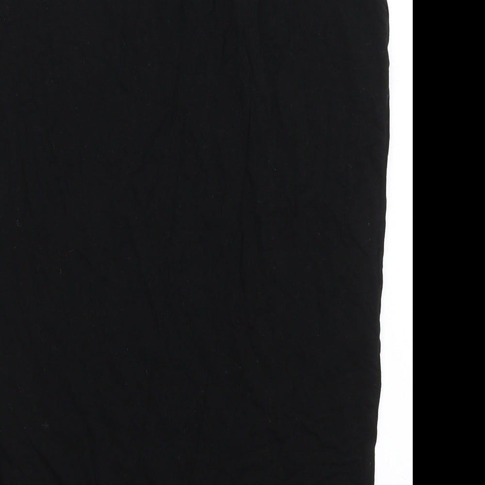 Missi London Womens Black Straight & Pencil Skirt Size M