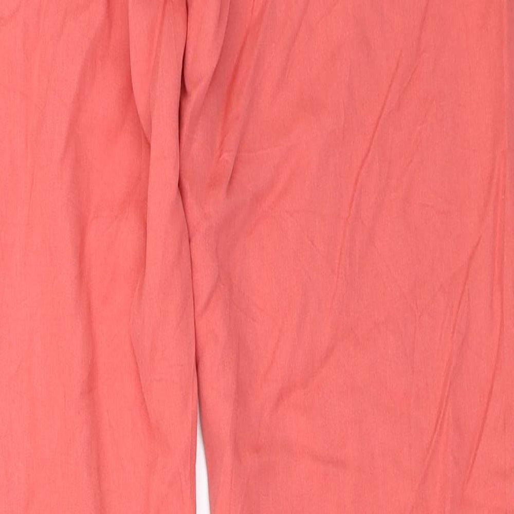 Jorli Womens Pink Chino Trousers Size 38 L31 in