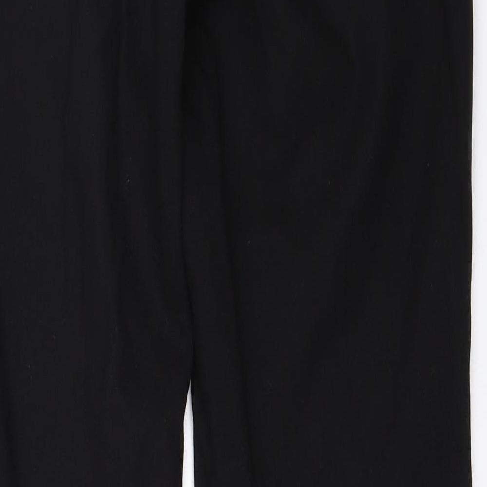 H&M Womens Black Trousers Size 32 L29.5 in
