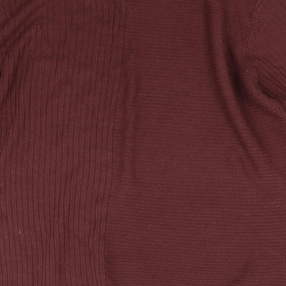 Jacgueline de Yong Mens Red Knit Pullover Jumper Size M