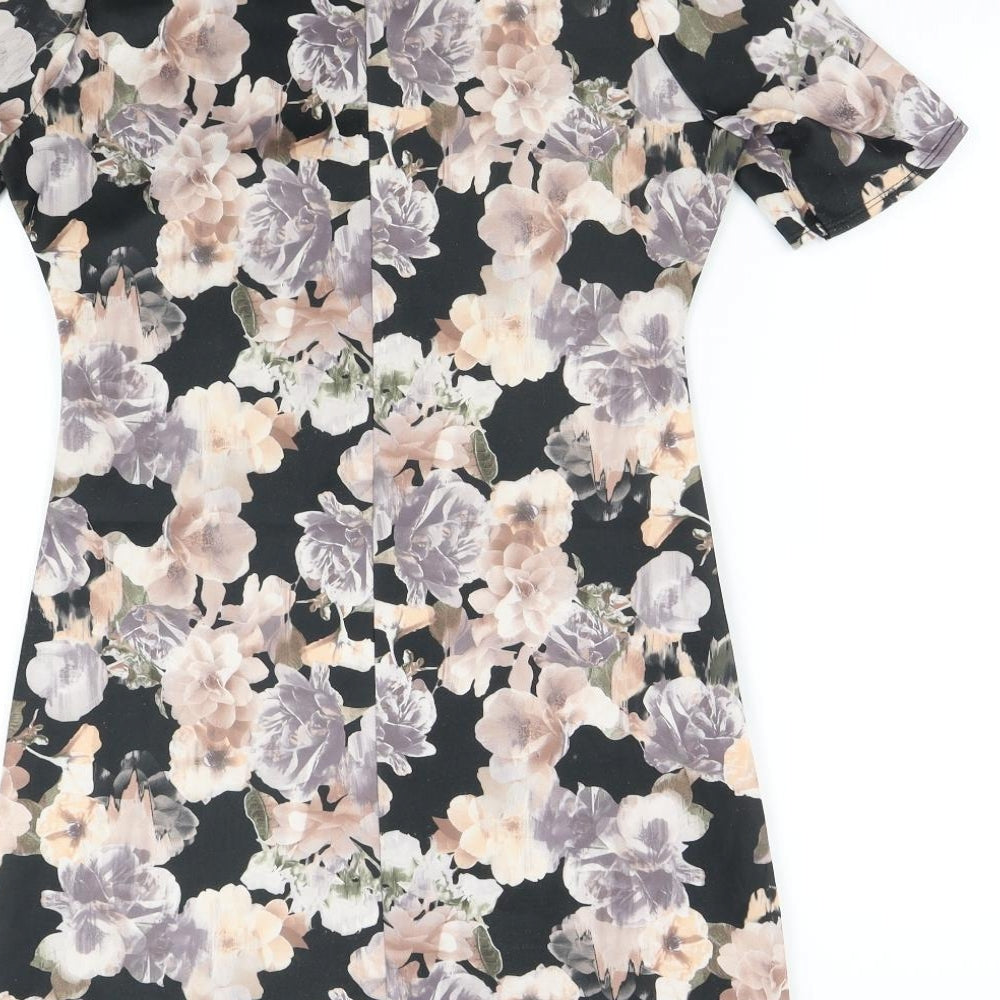Matalan Womens Multicoloured Floral Shift Size 10