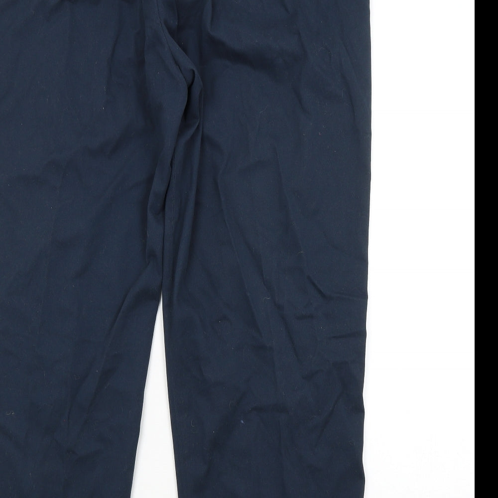 Clifford James Womens Blue Trousers Size 42 in L29 in