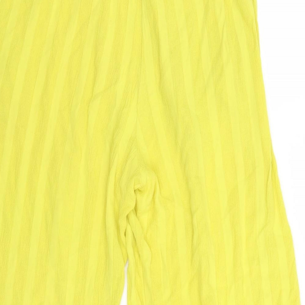 TU Womens Yellow Trousers Size 10 L20 in