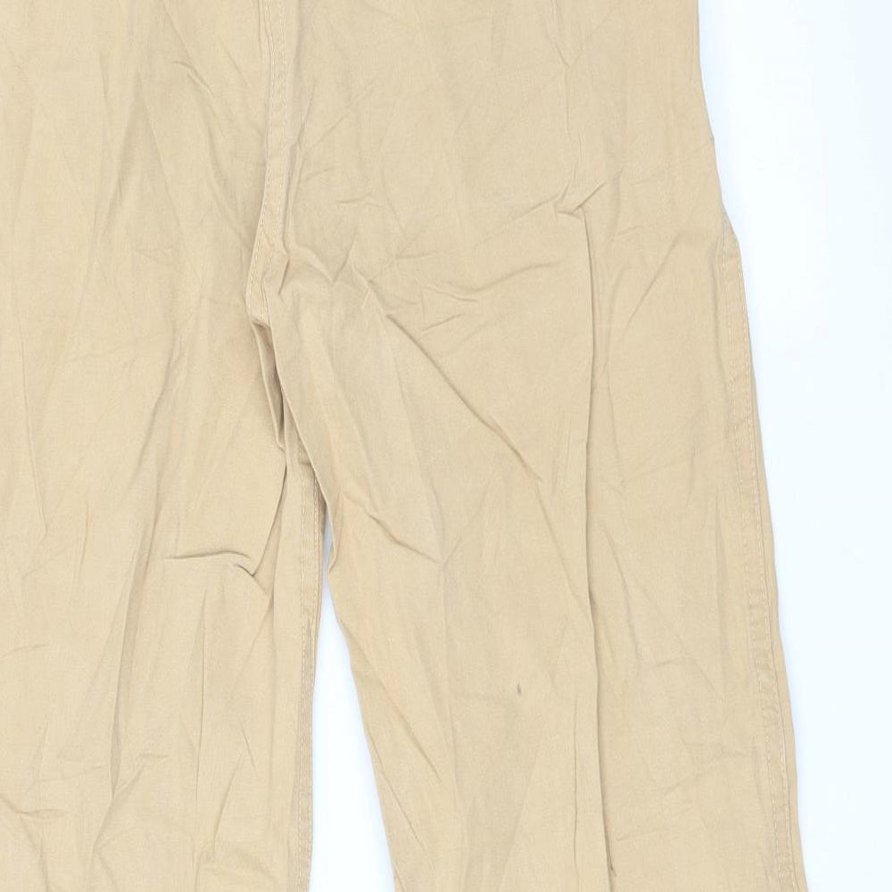 IN WEAR Womens Orange Trousers Size 12 L25 in