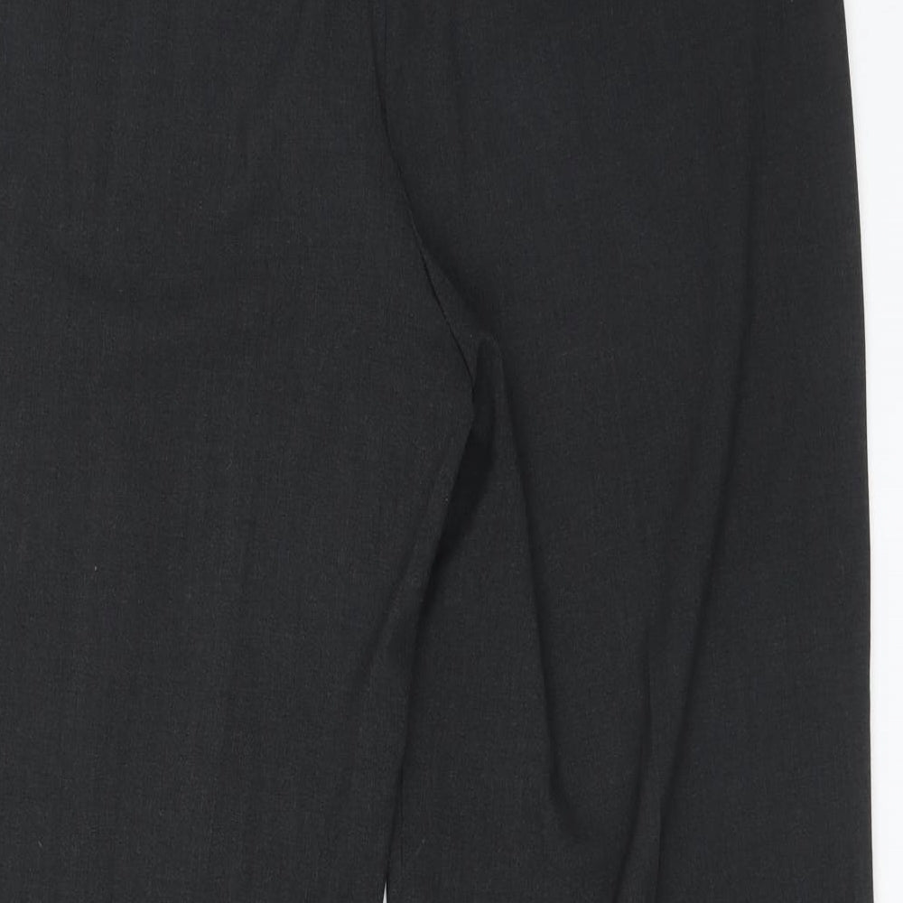 Marks & Spencer Womens Grey Trousers Size 16 L29 in
