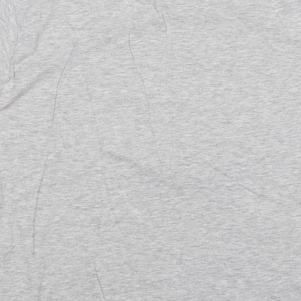 Cedar Wood State Mens Grey T-Shirt Size M - Minions Christmas