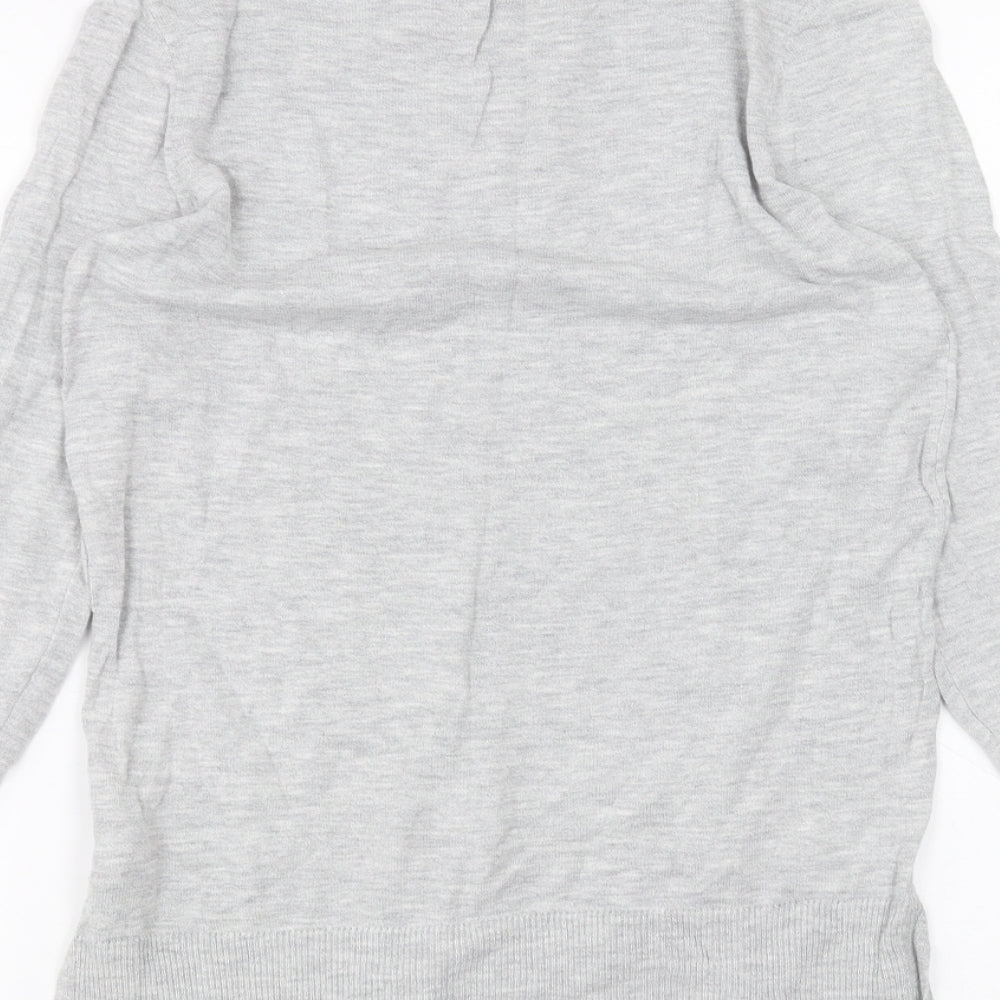 NEXT Womens Grey Basic T-Shirt Size 8