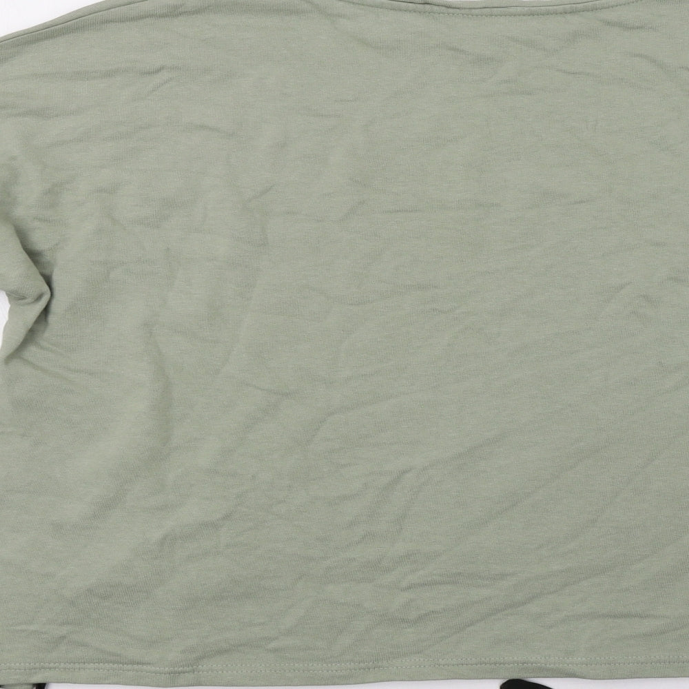 Pep&Co Womens Green Pullover Sweatshirt Size 14 - Laced