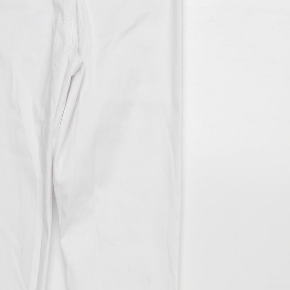 jo jonaco Womens White Denim Straight Jeans Size XL L29 in