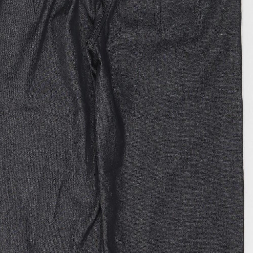 Preworn Womens Grey Trousers Size 32 L32 in - Work Office