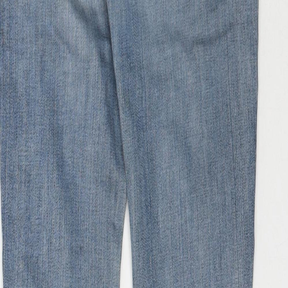 H&M Womens Blue Denim Skinny Jeans Size 26 in L32 in