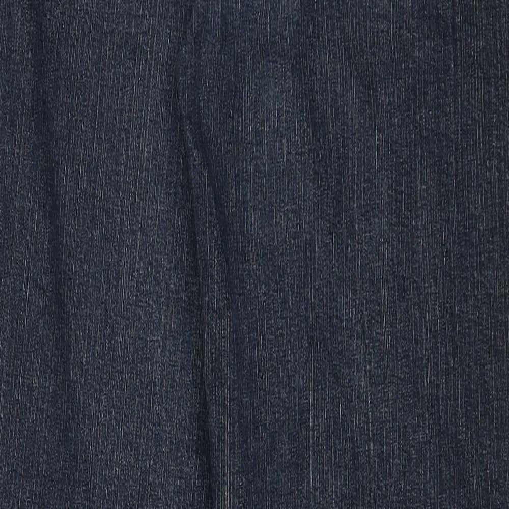 NEXT Womens Blue Denim Straight Jeans Size S L28 in