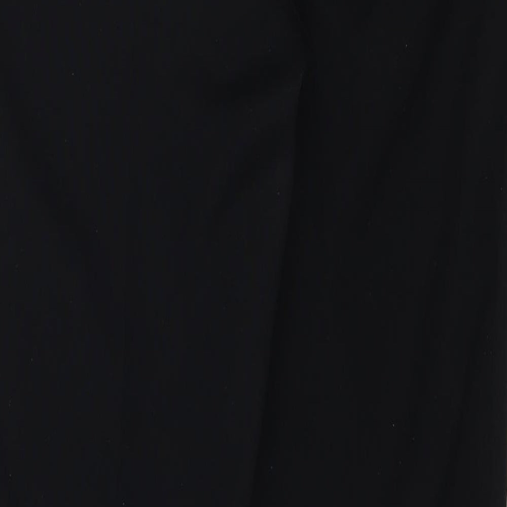 Atmosphere Womens Black Trousers Size 10 L29 in