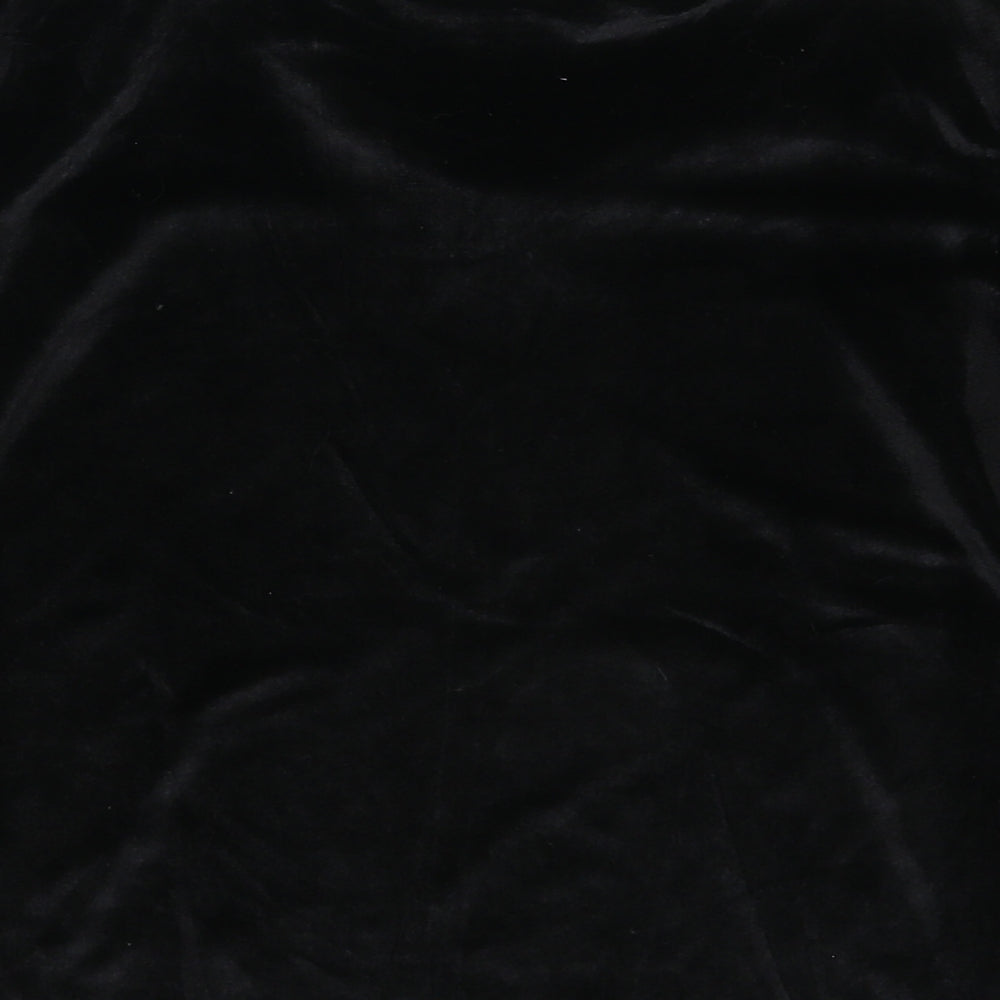 MRT Womens Black Basic T-Shirt Size 6