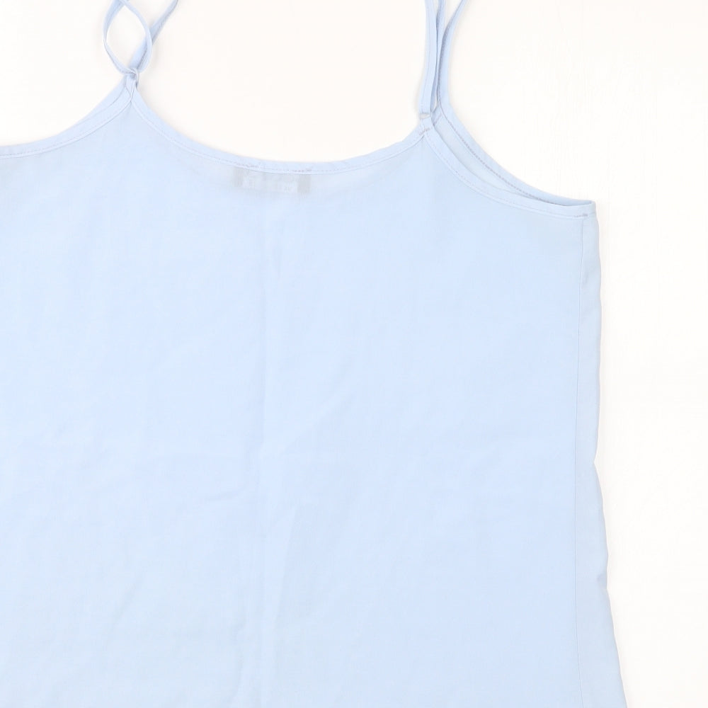Select Womens Blue Basic Blouse Size 10