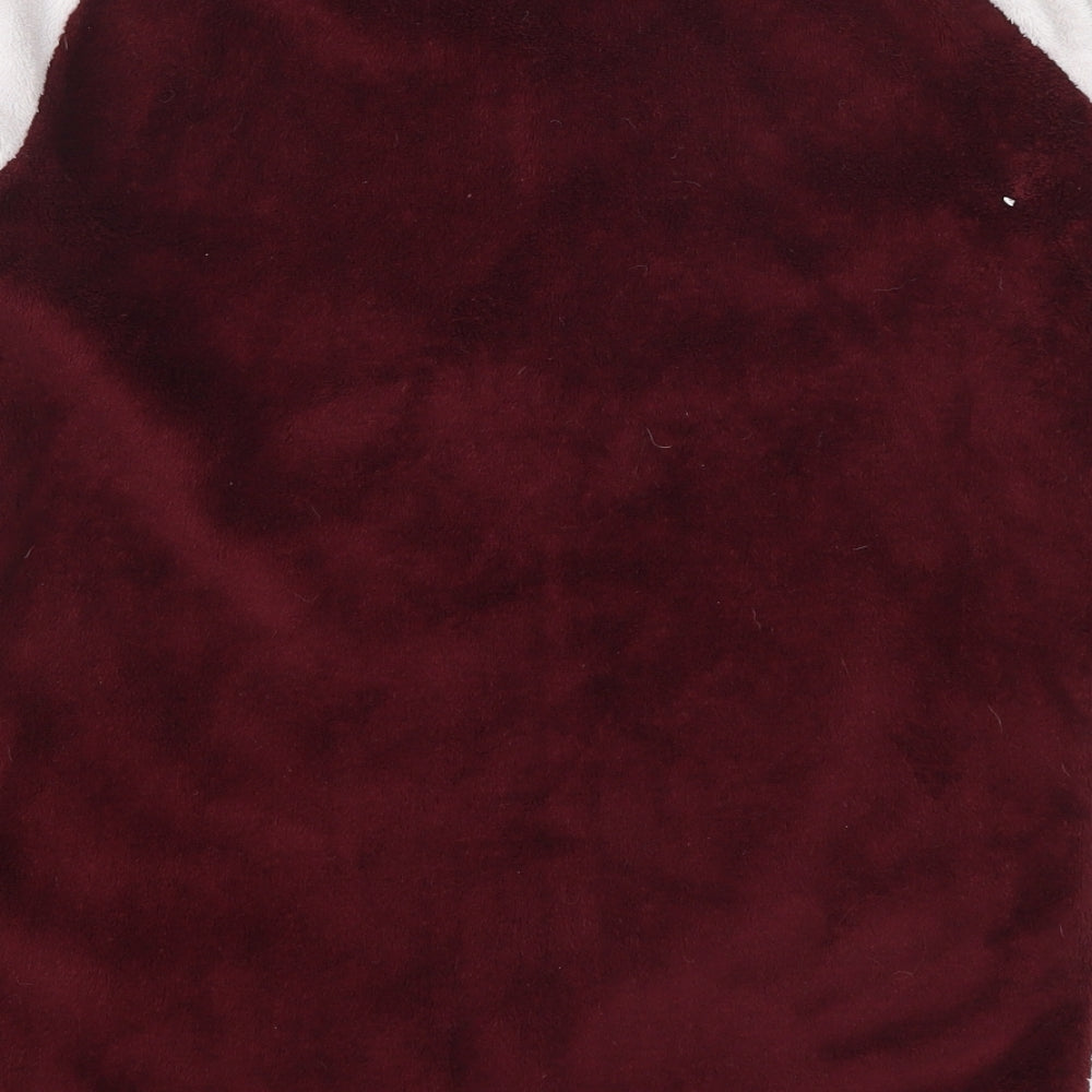 Primark Womens Red Solid Top Pyjama Top Size 6 - Hogwarts