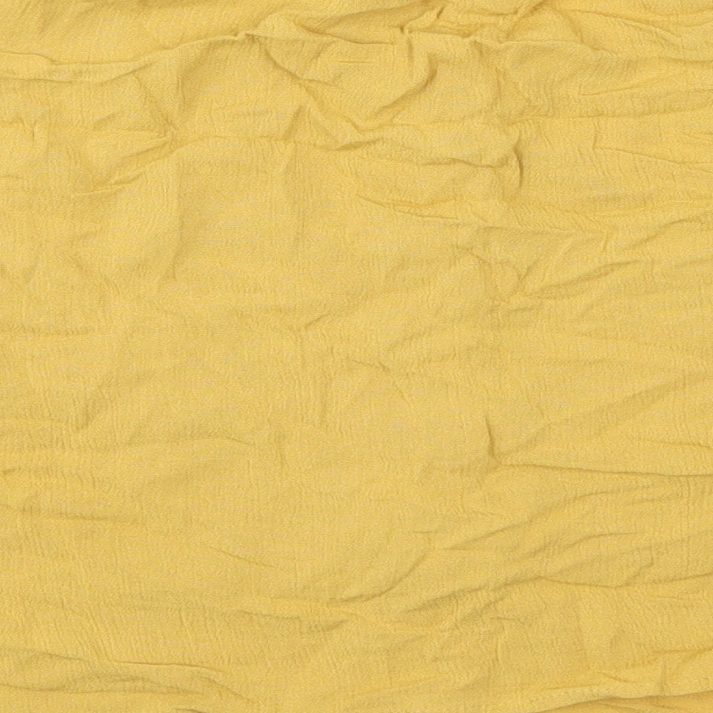 New Look Womens Yellow Basic Blouse Size 12