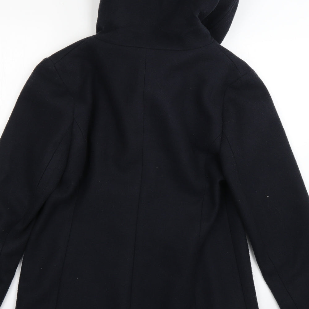 Primark Womens Blue Pea Coat Coat Size 10