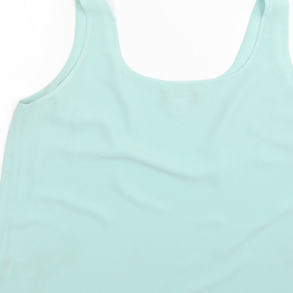 decisions Womens Green Basic Blouse Size 16