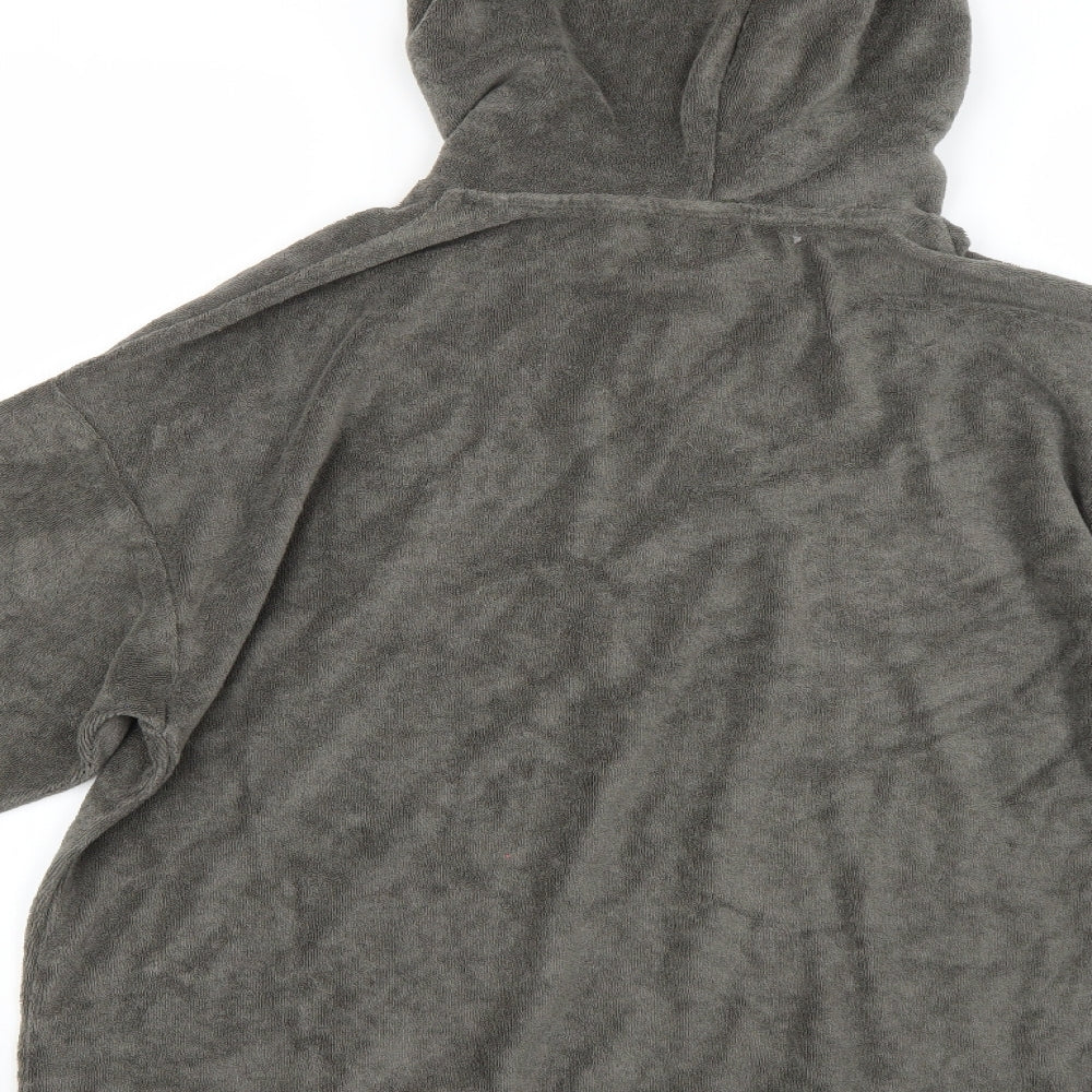 COLLUSION Womens Grey Pullover Hoodie Size 6