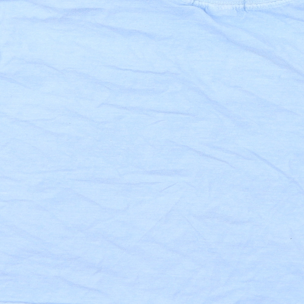 In the Style Womens Blue Jersey Basic T-Shirt Size M
