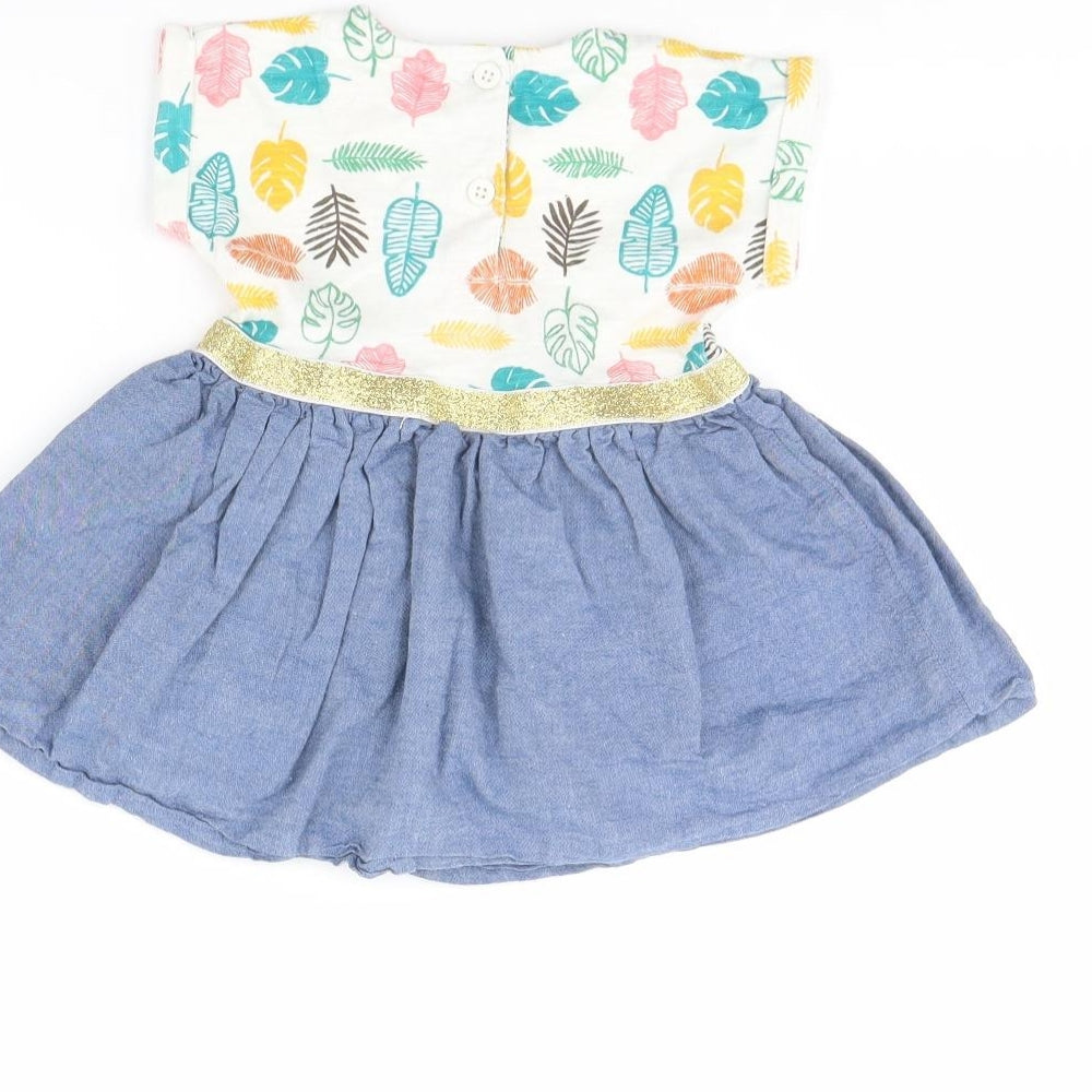 Very Baby Blue Fit & Flare Size 9-12 Months
