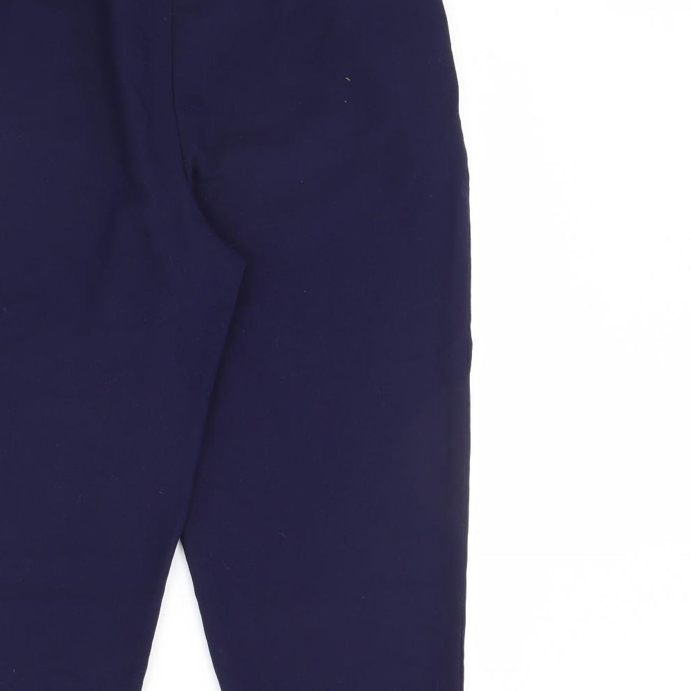 ASOS Womens Blue Trousers Size 12 L28 in