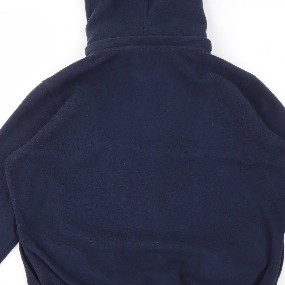 ISLE Womens Blue Full Zip Jumper Size 10