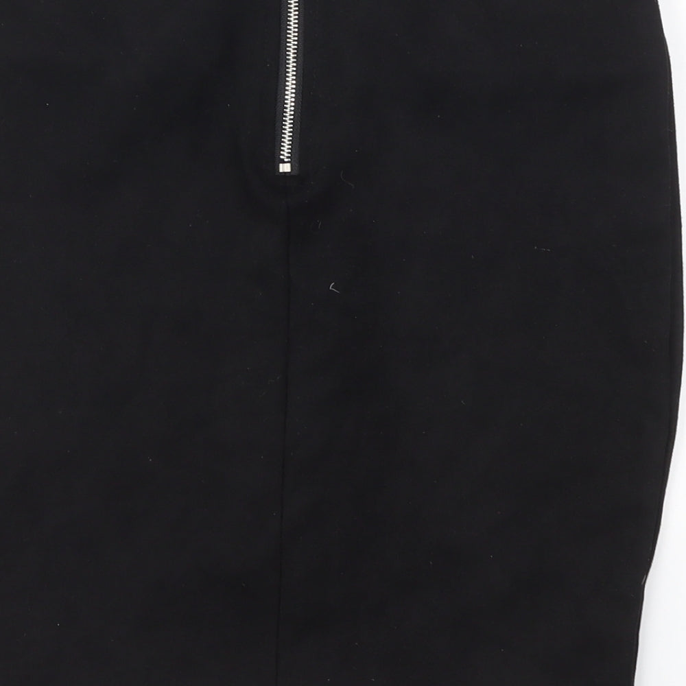 Edge Street Womens Black A-Line Skirt Size 28 in