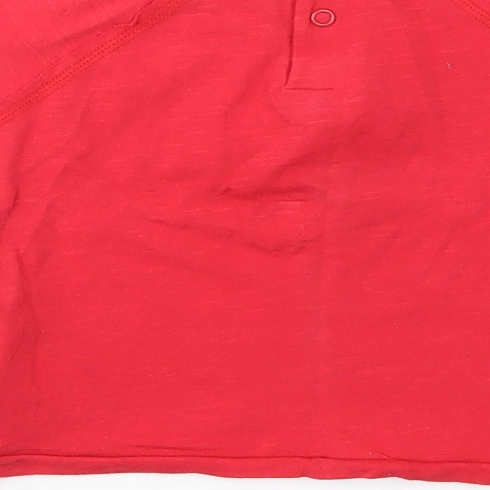 United Colors of Benetton Baby Red Basic T-Shirt Size 9-12 Months