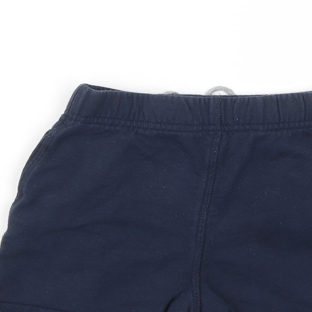 George Boys Blue Sweat Shorts Size 2 Years