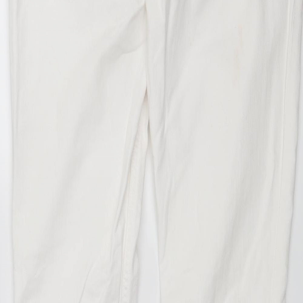 Gap Womens White Denim Skinny Jeans Size 28 in L33 in