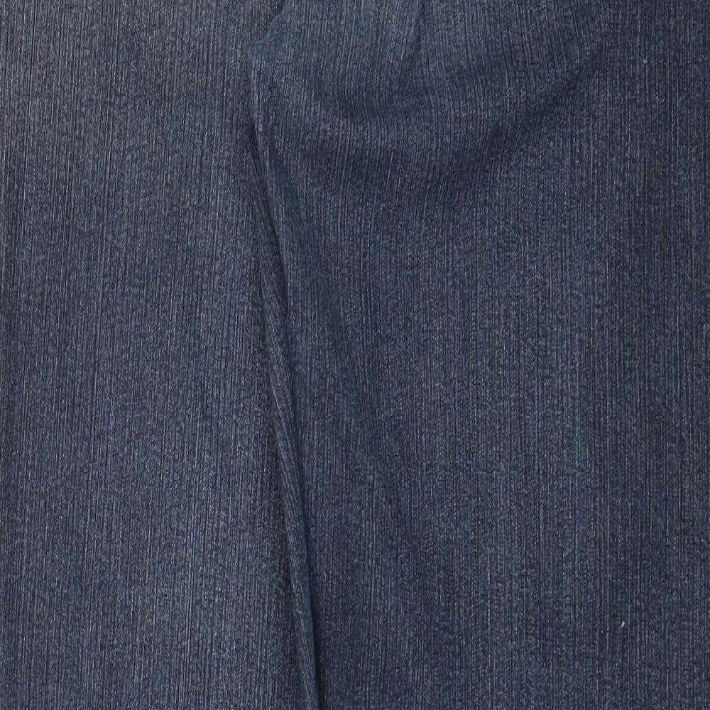Angels Womens Blue Denim Straight Jeans Size 32 in L29 in