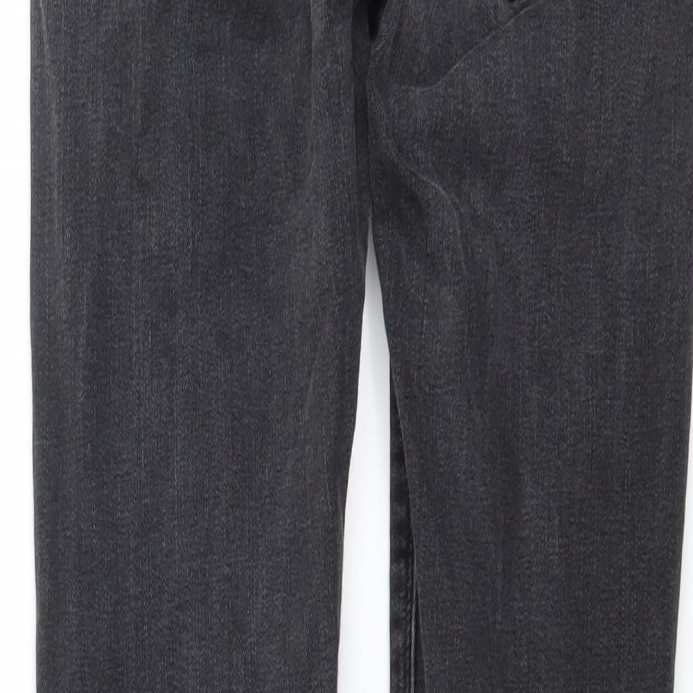 River Island Womens Grey Denim Skinny Jeans Size 6 L26 in