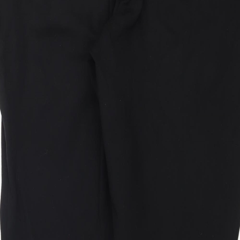 Marks and Spencer Womens Black Trousers Size 16 L27 in