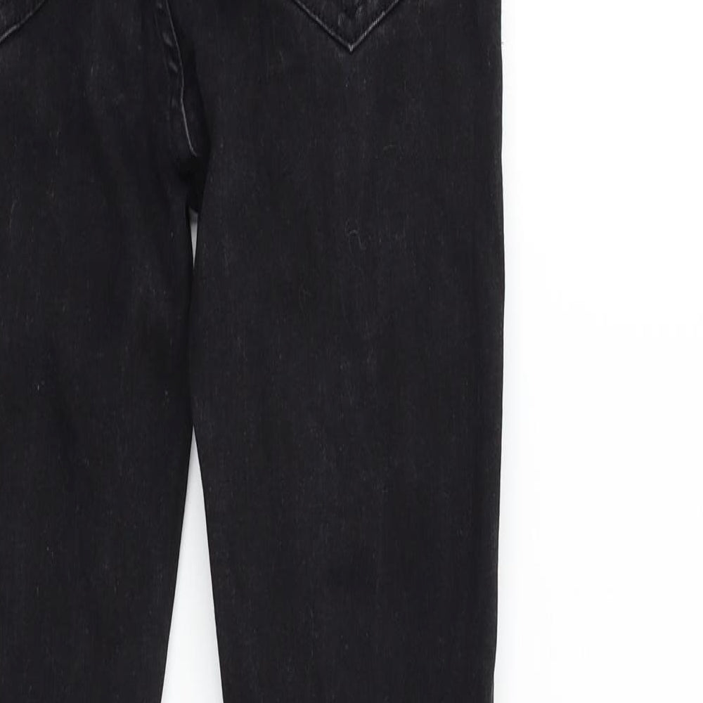 ASG Mens Black Denim Skinny Jeans Size 30 L32 in