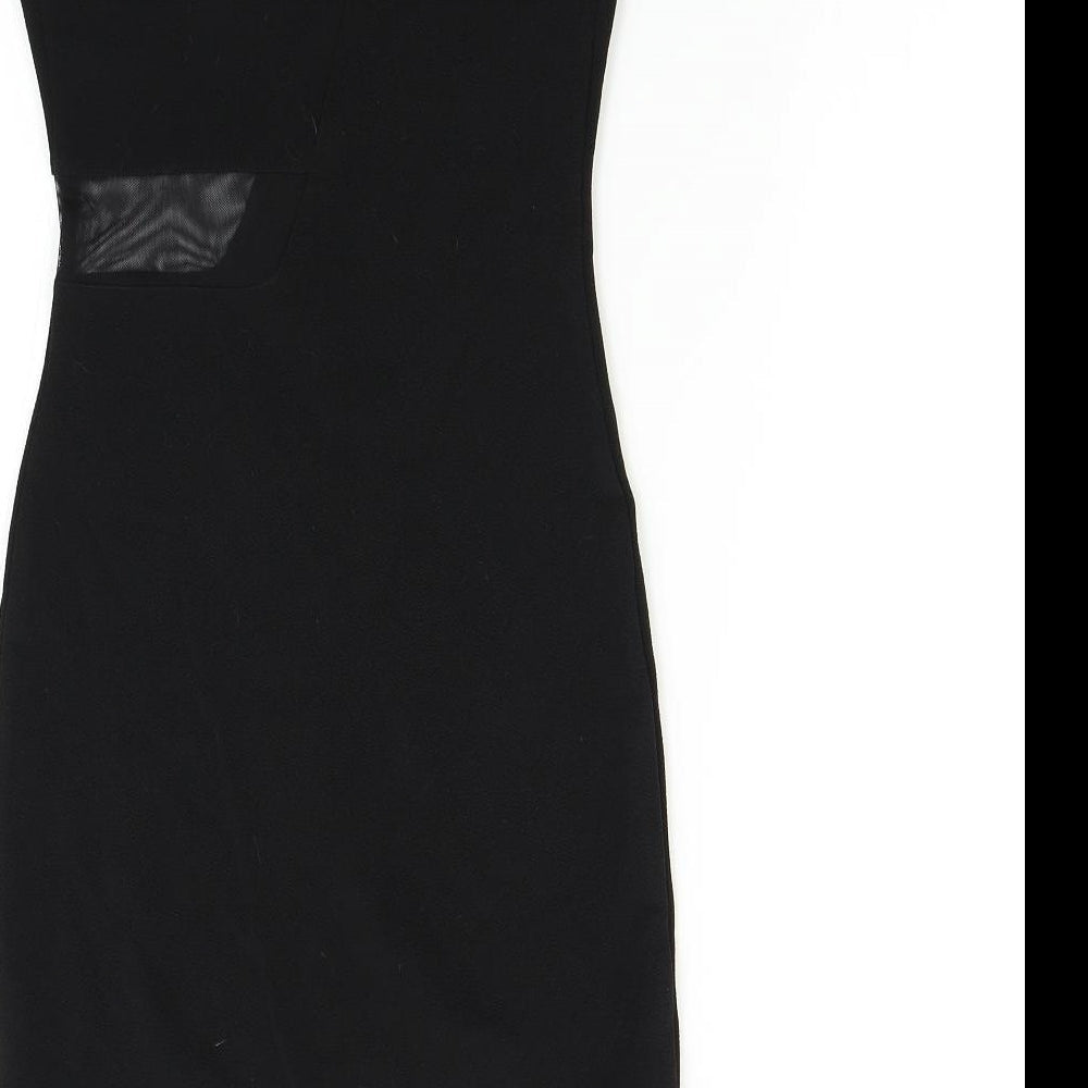 MRP Womens Black Bodycon Size S